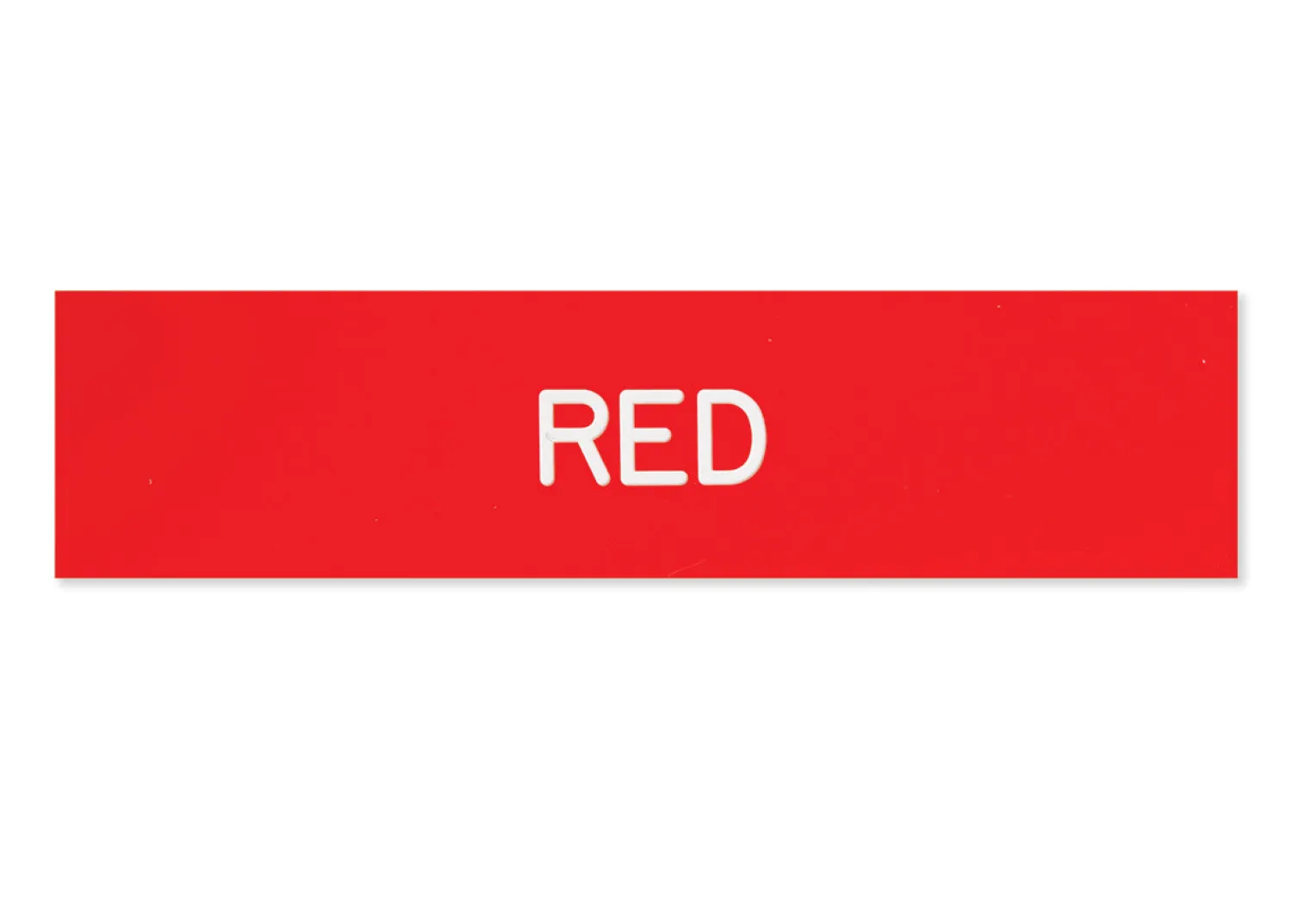 DOVER DROPSHIP Plastic Stall Plate - 1 or 2 lines- Stable & Stall Accessories|Nameplates