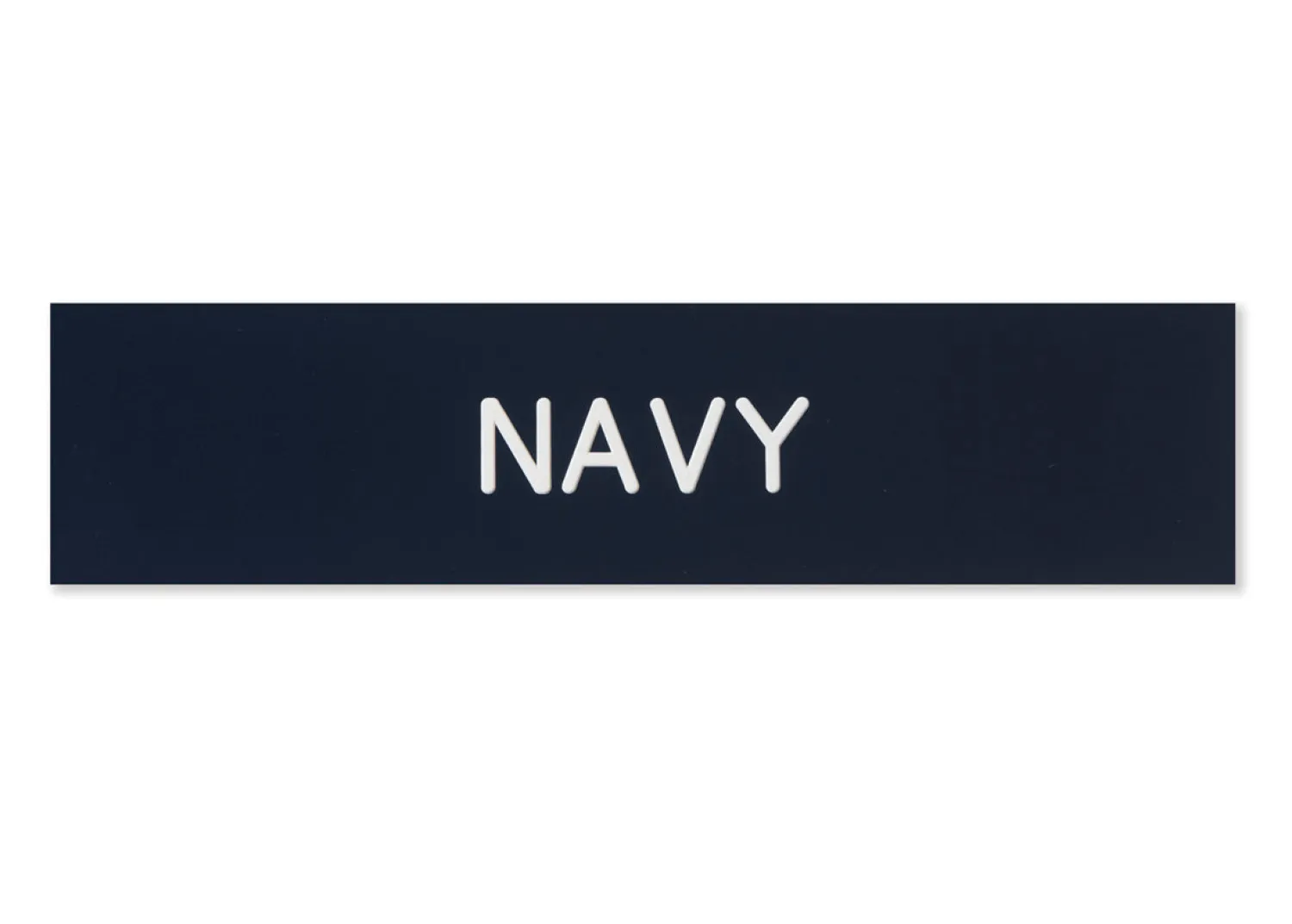 DOVER DROPSHIP Plastic Stall Plate - 1 or 2 lines- Stable & Stall Accessories|Nameplates