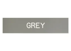 DOVER DROPSHIP Plastic Stall Plate - 3 lines- Stable & Stall Accessories|Nameplates