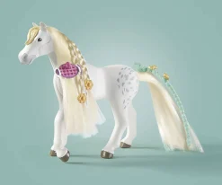 PLAYMOBIL USA INC Playmobil® Isabella and Lioness with Washing Station-Kids Gifts|Home Décor