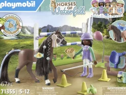 PLAYMOBIL USA INC Playmobil® Zoe & Blaze with Jump Set-Kids Gifts|Home Décor
