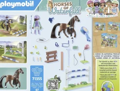 PLAYMOBIL USA INC Playmobil® Zoe & Blaze with Jump Set-Kids Gifts|Home Décor