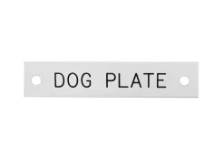DOVER DROPSHIP Rectangular Dog Collar Nameplate- Nameplates
