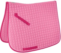 RR GLOBE Rider’s International™ Quilted Dressage Square with Piping- Dressage Pads|Close Contact Saddle Pads