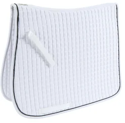 RR GLOBE Rider’s International™ Quilted Dressage Square with Piping- Dressage Pads|Close Contact Saddle Pads