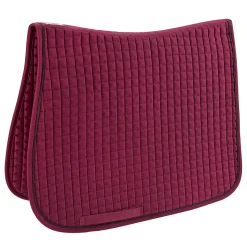 RR GLOBE Rider’s International™ Quilted Dressage Square with Piping- Dressage Pads|Close Contact Saddle Pads