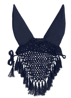 INTEX EQUESTRIAN Rider's International™ Crochet Bonnet with Tassels- Ear Bonnets|Ear Bonnets