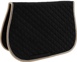 RR GLOBE Rider’s International™ Quilted All-Purpose Piped Saddle Pad- Close Contact Saddle Pads