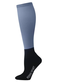 HAINING JOY TRADING Riding Sport™ Footprintz Solid Peddies- Equestrian Socks|Riding Socks & Undergarments
