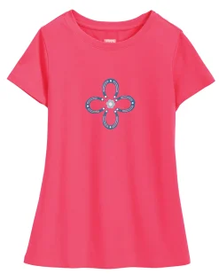 KIRSCH Riding Sport™ Girls’ Horseshoe Daisy Tee-Kids Kids' Casual Riding Clothes