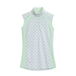 KIRSCH Riding Sport™ Ladies’ Airflow Quarter-Zip Print Sleeveless Shirt- Sleeveless Tops