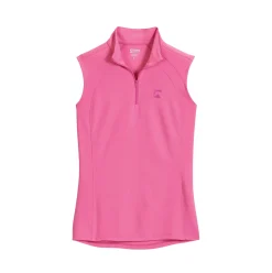 KIRSCH Riding Sport™ Ladies’ Airflow Quarter-Zip Solid Sleeveless Shirt- Sleeveless Tops
