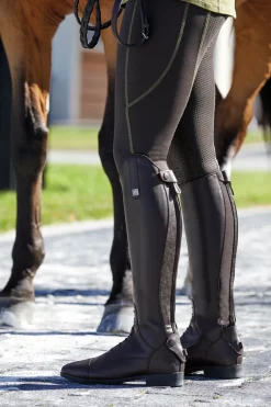 S.K. SHOES AND BOOTS Riding Sport™ Ladies’ Brown Field Boots-Women Women's Tall Boots