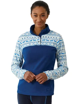 KIRSCH Riding Sport™ Ladies’ Freemont Print Fleece- Sweaters & Winter Tops