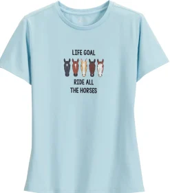 KIRSCH Riding Sport™ Ladies’ Marietta Short Sleeve Graphic Tee- Short Sleeve Shirts