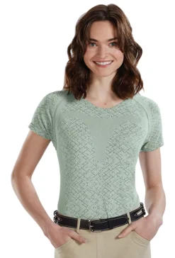 KIRSCH Riding Sport™ Ladies’ Ruby Seamless Short Sleeve Shirt- Short Sleeve Shirts