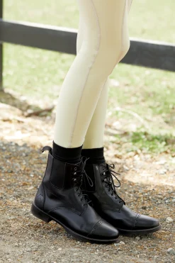 LORD SHIVA EXPORTS Riding Sport™ Ladies’ Provenance Lace Paddock Boots-Women Women's Paddock Boots