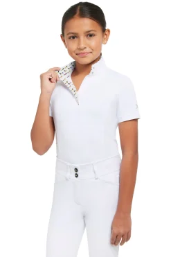 RJ CLASSICS R.J. Classics Girls’ Brynn Jr. Short Sleeve Show Shirt-Kids Kids' Show Shirts|Show Shirts