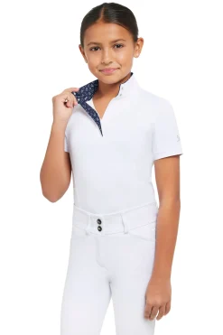 RJ CLASSICS R.J. Classics Girls’ Brynn Jr. Short Sleeve Show Shirt-Kids Kids' Show Shirts|Show Shirts