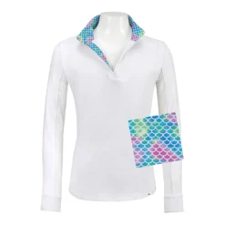 RJ CLASSICS R.J. Classics Girls’ Maddie 37.5® Long Sleeve Show Shirt-Kids Kids' Show Shirts|Show Shirts