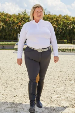 RJ CLASSICS R.J. Classics Women’s Sofia Plus-Size Long Sleeve Show Shirt- Show Shirts