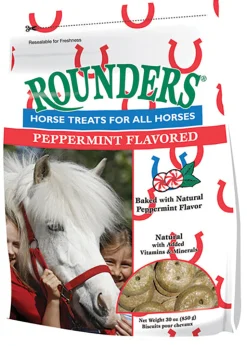 BRADLEY CALDWELL Rounders® Peppermint Horse Treats- Horse Treats|Horse Treats