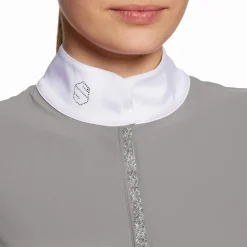 SAMSHIELD ® Ladies’ Roxy Premium Short-Sleeve Show Shirt- Show Shirts