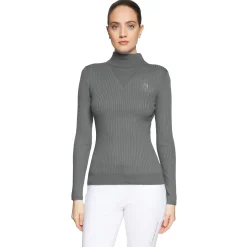 SAMSHIELD ® Lidia Classic Long-Sleeve Sweater- Sweaters & Winter Tops