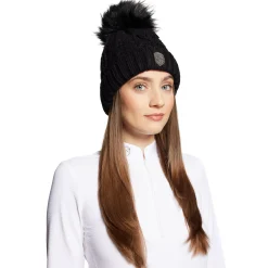 SAMSHIELD ® Nora Crystal Intarsia Beanie- Outerwear Accessories