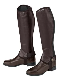WEATHERBEETA Saxon Equileather™ Half Chaps- Half Chaps