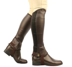 WEATHERBEETA Saxon Equileather™ Half Chaps- Half Chaps