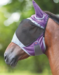 SHIRES EQUESTRIAN Shires Deluxe Fly Mask with Ears- Fly Masks|Fly Control