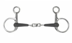 SHIRES EQUESTRIAN Shires Equikind+ Hanging Cheek Peanut Link Bit- English Horse Bits
