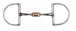 SHIRES EQUESTRIAN Shires Hunter Dee with Copper Lozenge- English Horse Bits