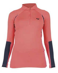 SHIRES EQUESTRIAN Shires Kids’ Aubrion Newbury Long Sleeve Base Layer-Kids Kids' Casual Riding Clothes