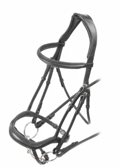 SHIRES EQUESTRIAN Shires Velociti Rapida Ergonomic Flash Bridle- English Bridles