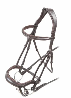 SHIRES EQUESTRIAN Shires Velociti Rapida Ergonomic Flash Bridle- English Bridles