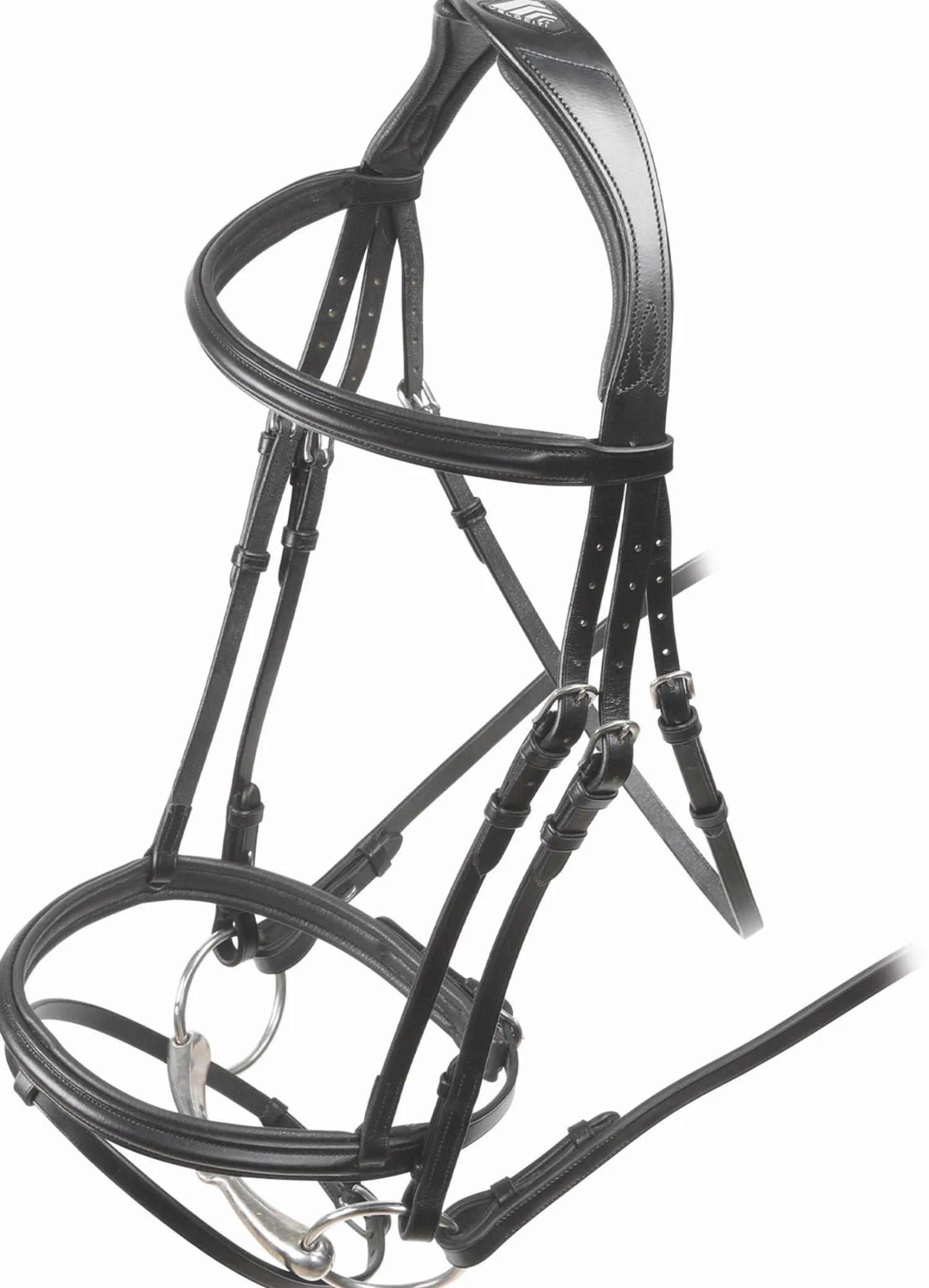 SHIRES EQUESTRIAN Shires Velociti Rapida Padded Raised Flash Bridle- English Bridles