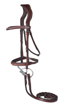 PUSHKAR INTL Showmark® Ergonomic Hunter Bridle- English Bridles