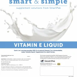 SMARTEQUINE ™ Smart & Simple Vitamin E Liquid–56 Liquid Packs- Horse Supplements