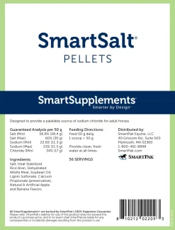SMARTEQUINE ™ SmartSalt Pellets- Salt Licks & Holders