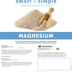 SMARTPAK SmartEquine™ Smart & Simple® Magnesium Oxide Powder - 3 lbs.- Horse Supplements