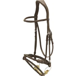 STUBBEN N.A. Stübben Pro Jump Bridle with Rope Noseband & Removable Flash- English Bridles