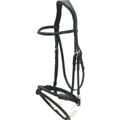STUBBEN N.A. Stübben Pro Jump Bridle with Rope Noseband & Removable Flash- English Bridles
