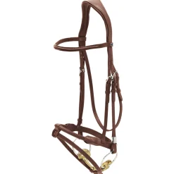 STUBBEN N.A. Stübben Pro Jump Bridle with Rope Noseband & Removable Flash- English Bridles