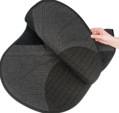 SUCCESS EQUESTRIAN Deluxe Cross-Country Monoflap No-Slip Saddle Pad- Close Contact Saddle Pads