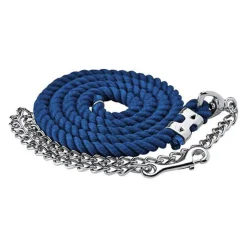 PERRIS LEATHER Suffolk™ Cotton Lead with Shank- Horse Leads