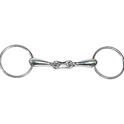 KING YOUNG Suffolk™ French Link Loose Ring Bit- English Horse Bits