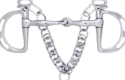 KING YOUNG Suffolk™ Jointed Uxeter Kimberwick Bit- English Horse Bits