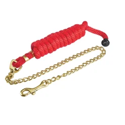 TEXT HORSE Suffolk™ Poly Nylon Lead with Chain- Horse Leads